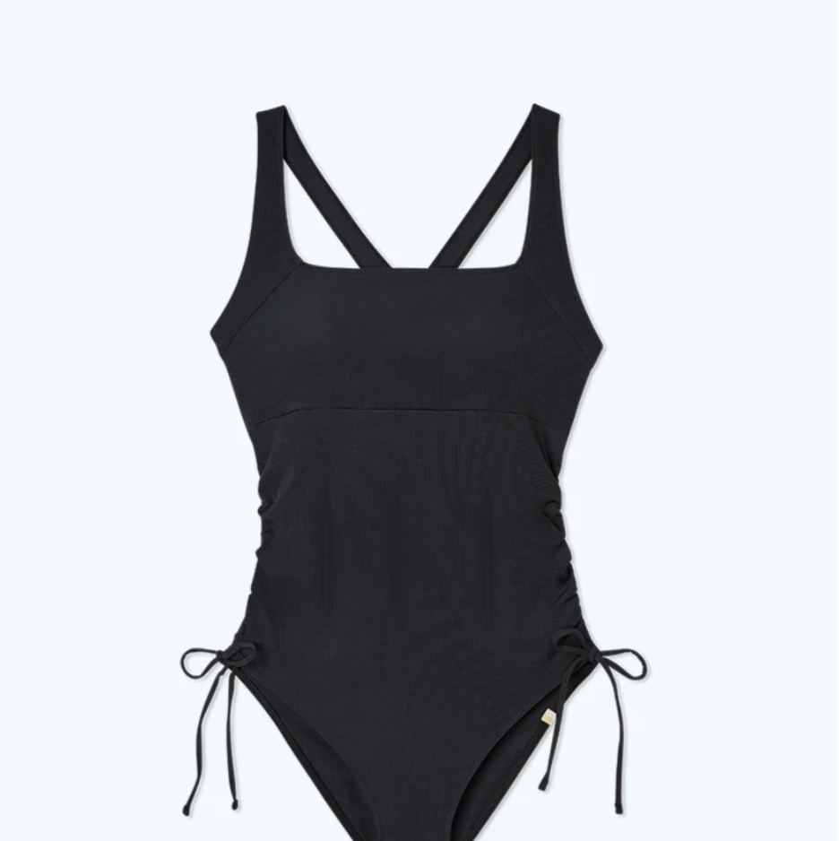 Pregnancy One Piece Bathing Suit With Cut Out Back Design – Summer Mae