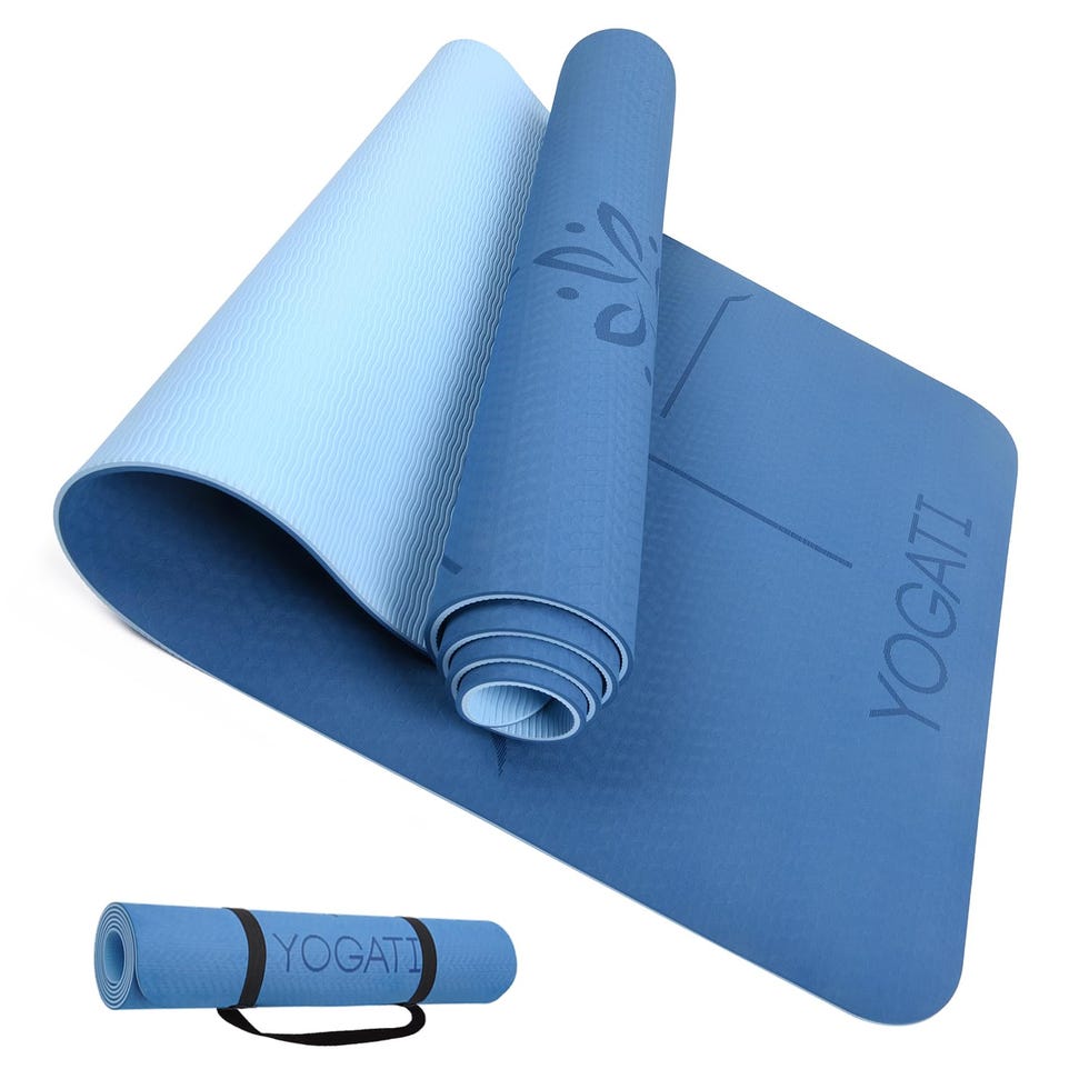 Esterilla de yoga antideslizante ideal para casa