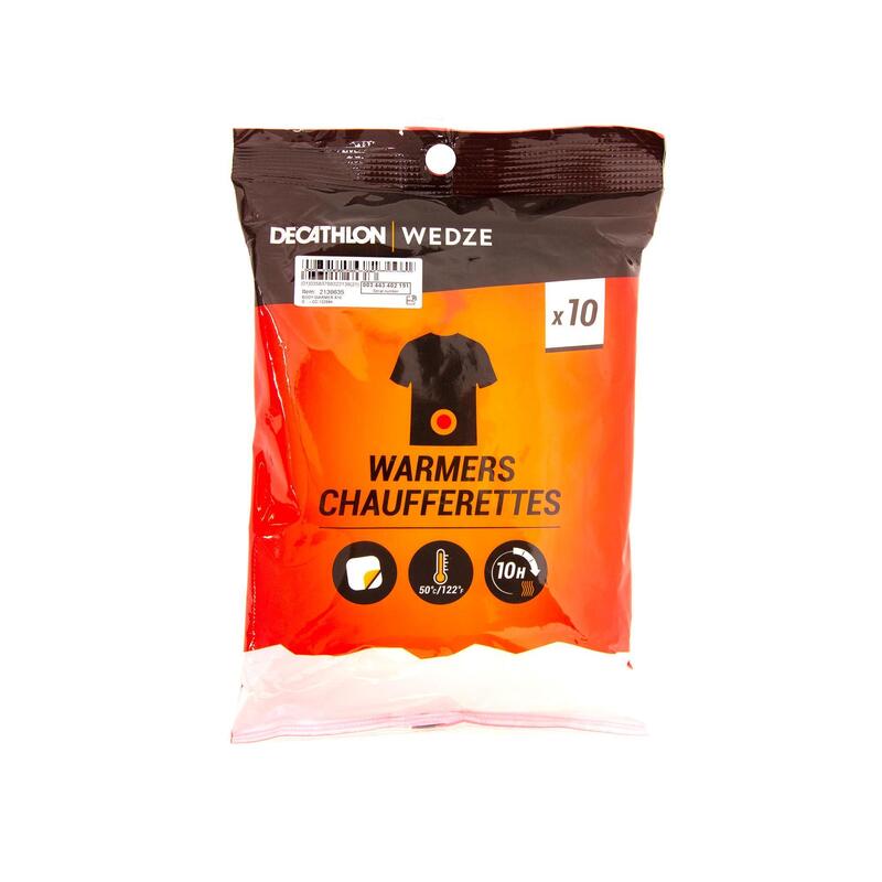 Parches calentadores de cuerpo (Pack de 10 unidades)