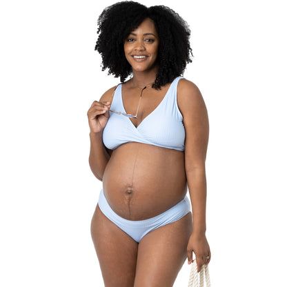 2 - MotherHood Maternity Tankini Swimsuits, 2 Piece. Sz Large