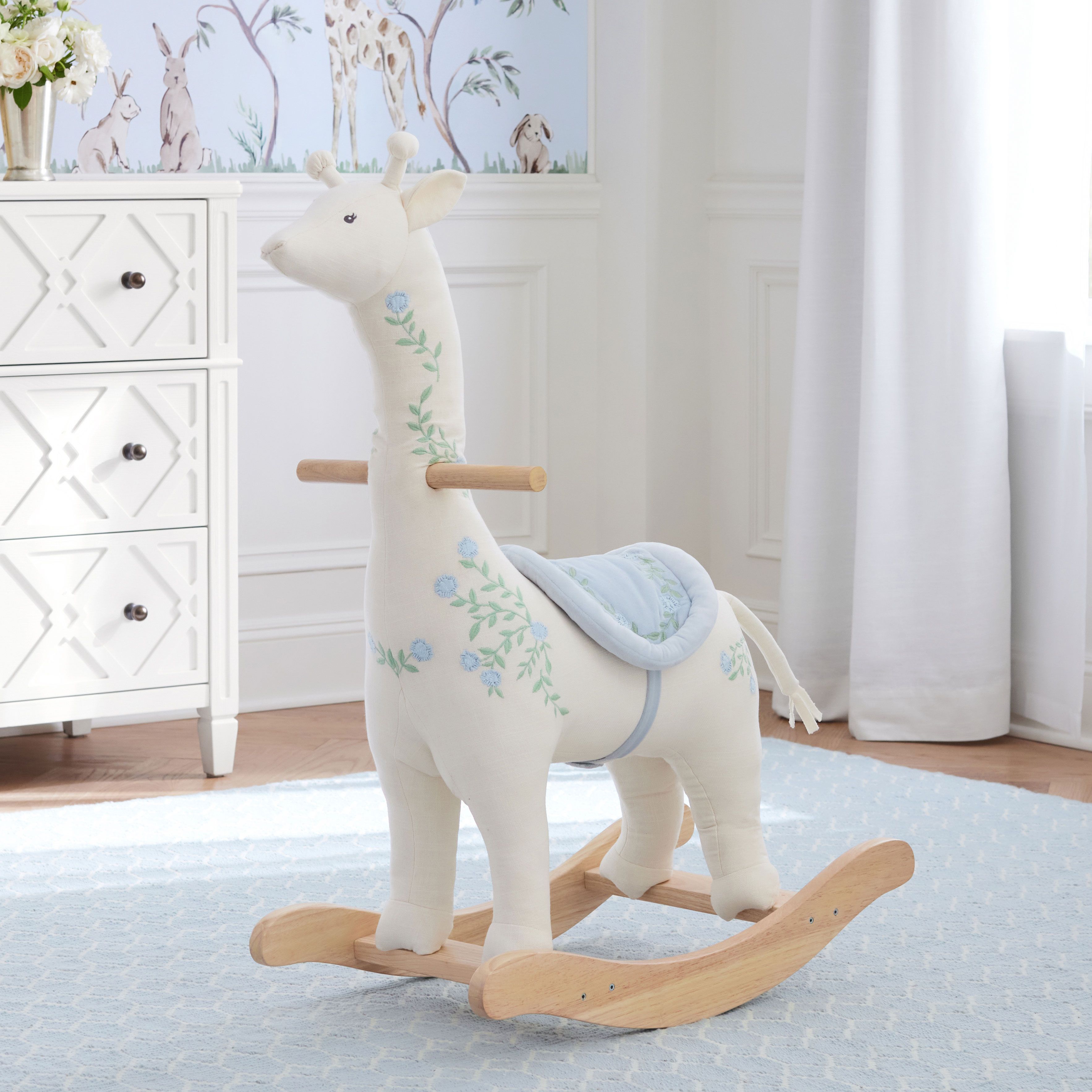 Pottery barn outlet horse rocker