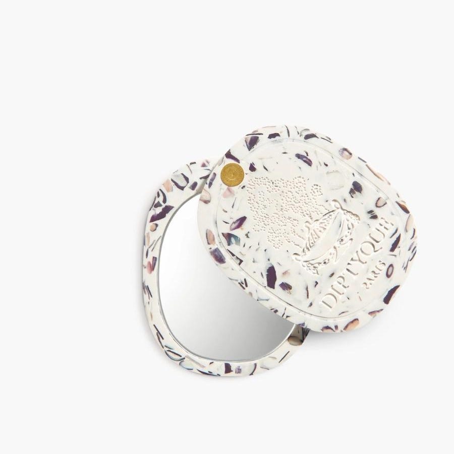 Oval Pocket Mirror - Shell Oval Pocket Mirror - Shell