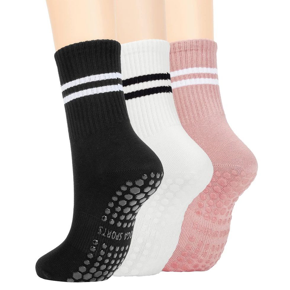 Pilates Socks with Grips 