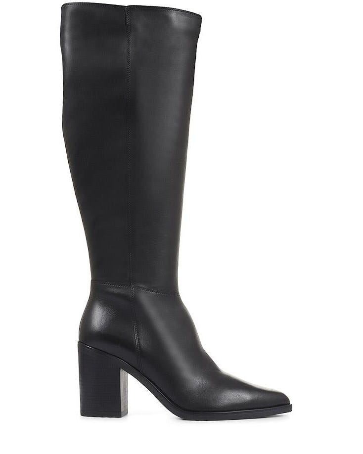 Cagliari Wide Calf Fit Knee High Boots