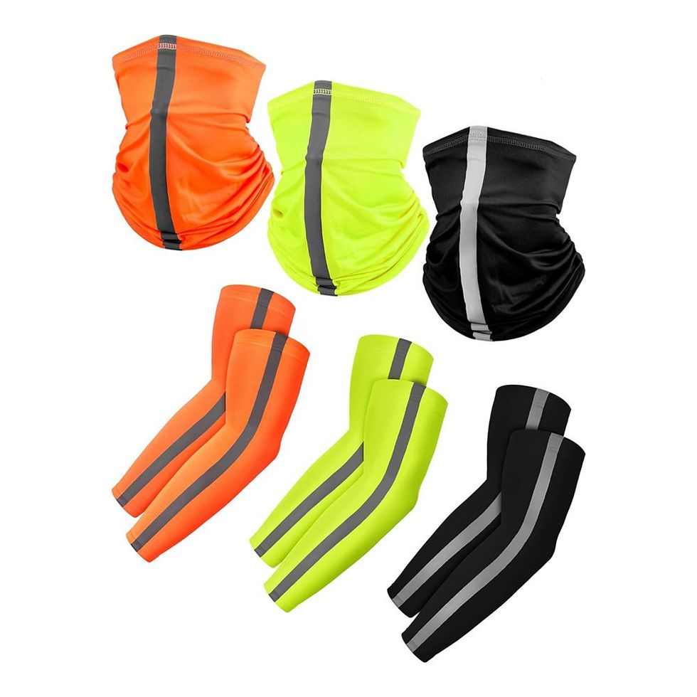 6-Piece Neck Gaiter and Arm Sleeves