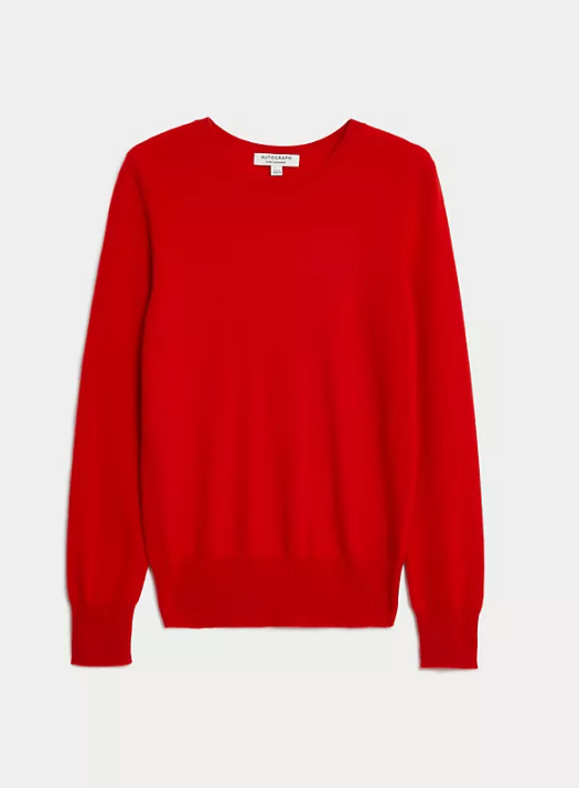 Pure Cashmere Crew Neck Jumper