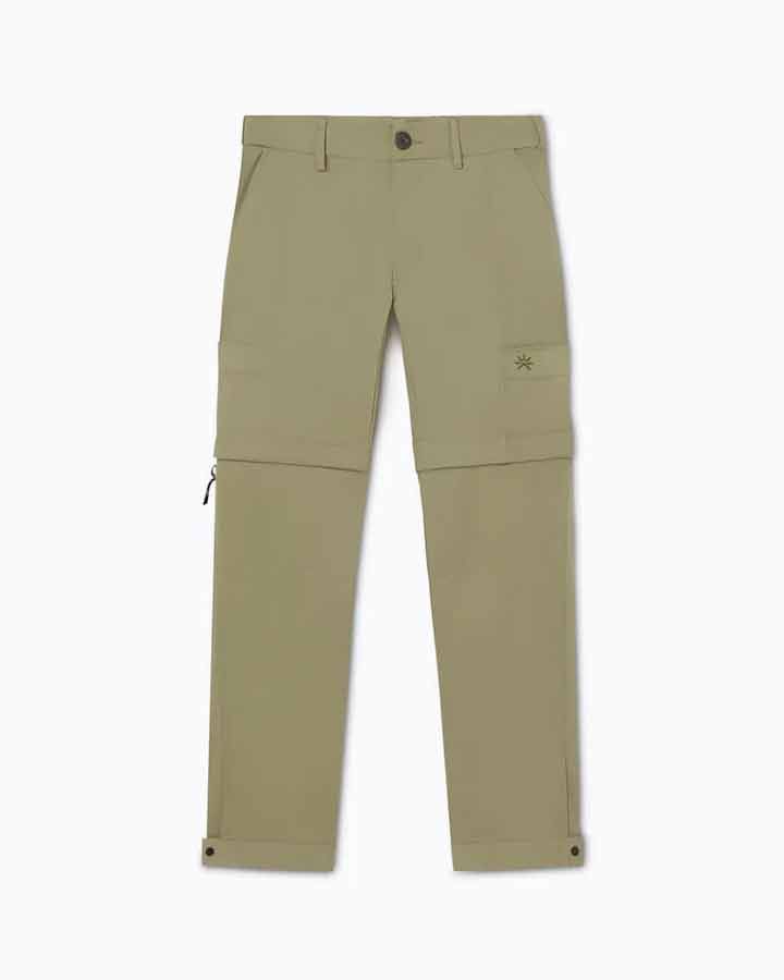 Pantalones Zip-Off Sage Khaki