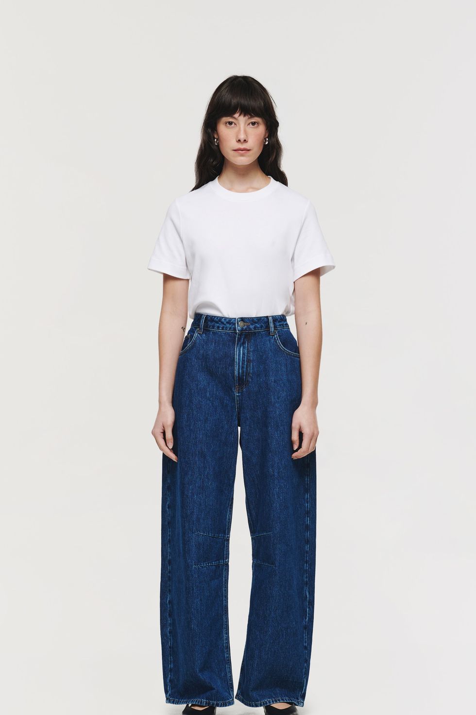 Barrel-Leg Jeans Are Officially The Denim Shape For 2024