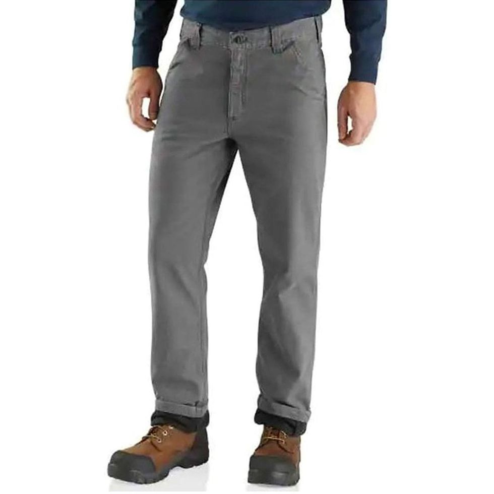 Carhartt Men's Rugged Flex Relaxed Fit Duck Utility Work Pant | Navy | 38W 32L