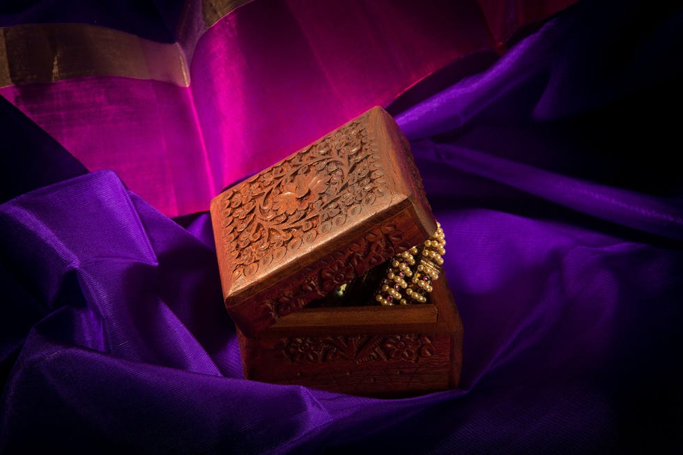 Wooden Jewelry Box 