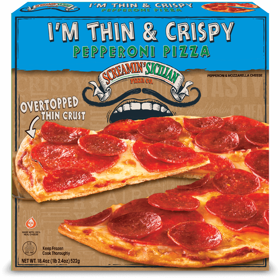 Thin & Crispy Pepperoni Pizza