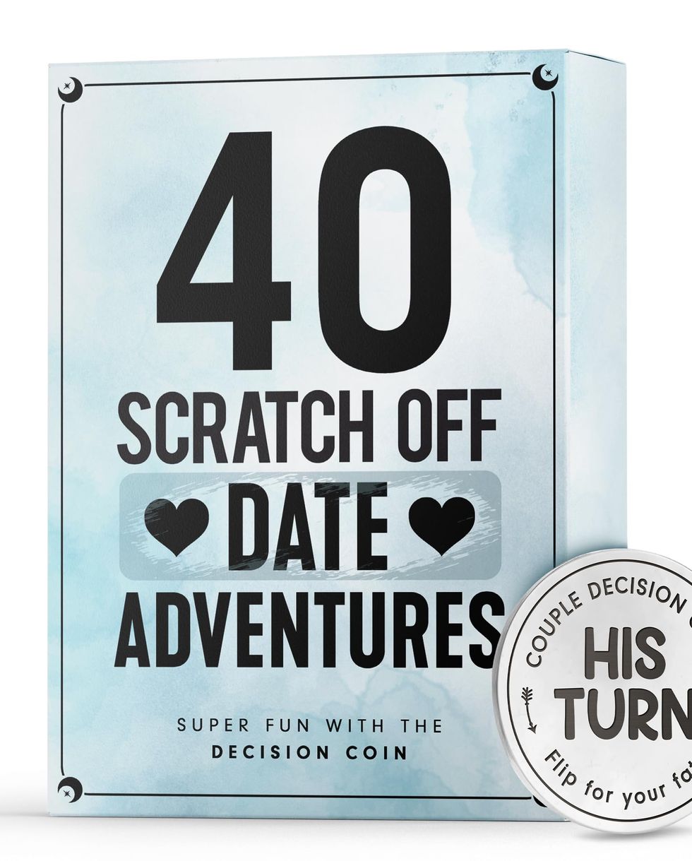 40 Date Ideas for Couples Date Night - Unique Scratch Off Date Night Card  Games, Valentines Day Gifts for Boyfriend - Romantic Newlywed and Wedding