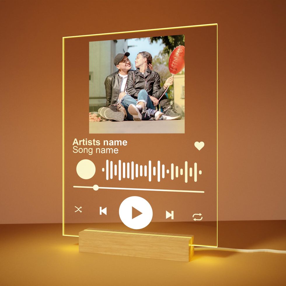 Acrylic Personalized Spotify Plaque 