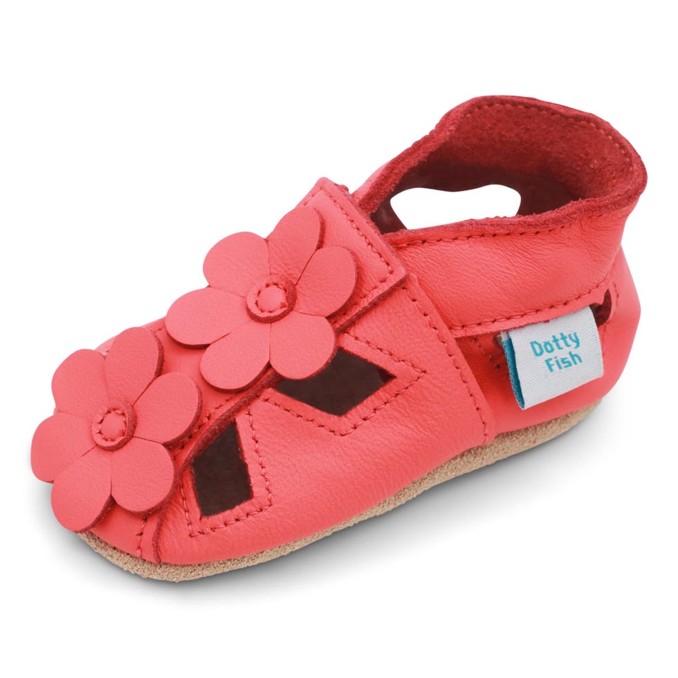 Zapatos de cuero suave para bebés