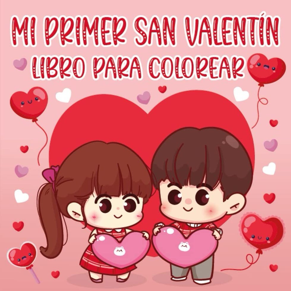 Mi Primer San Valentín Libro Para Colorear