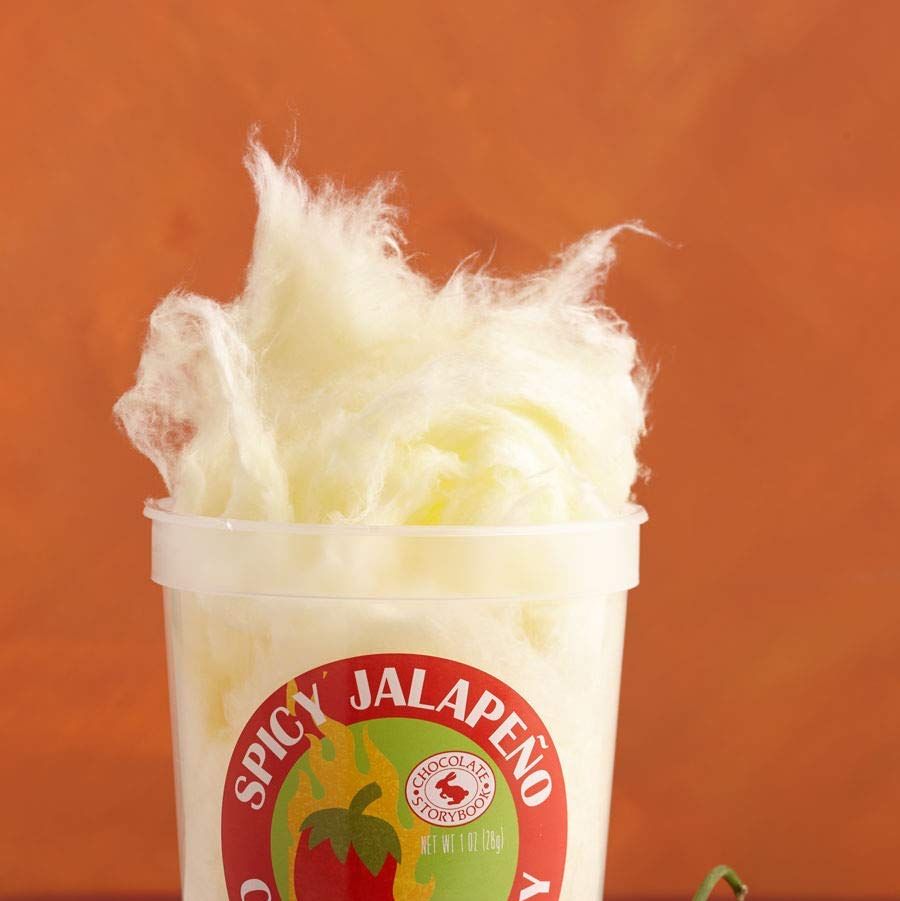 Novelty Cotton Candy (Spicy Jalapeno)