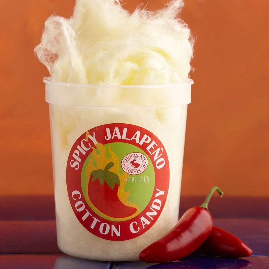 Novelty Cotton Candy (Spicy Jalapeno)