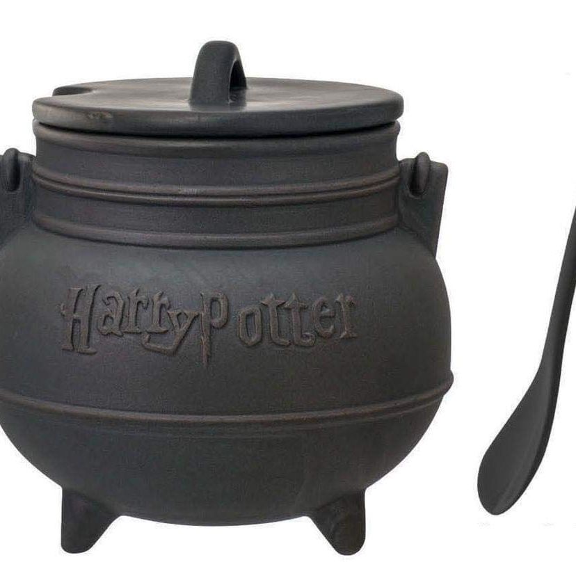 Cauldron Soup Mug with Spoon