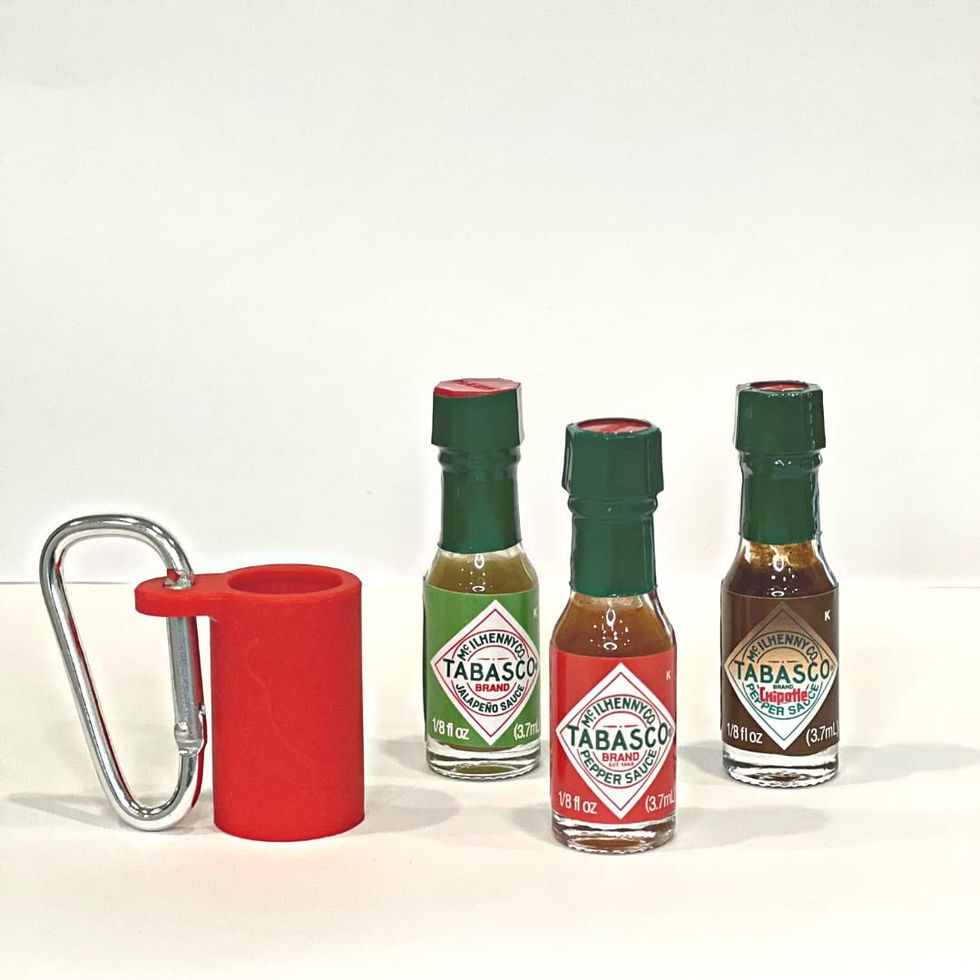 Mini Tabasco Hot Sauce Keychain 