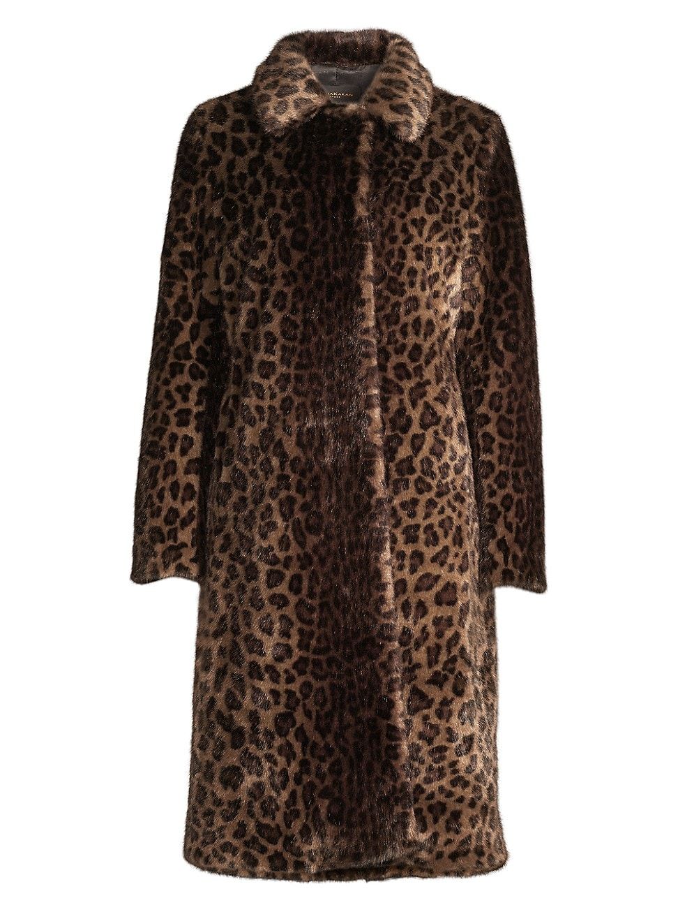 New look leopard hot sale fur coat