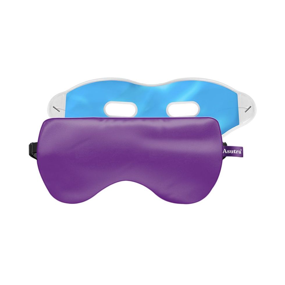 BlissSleep Silk Eye Mask - Purple –