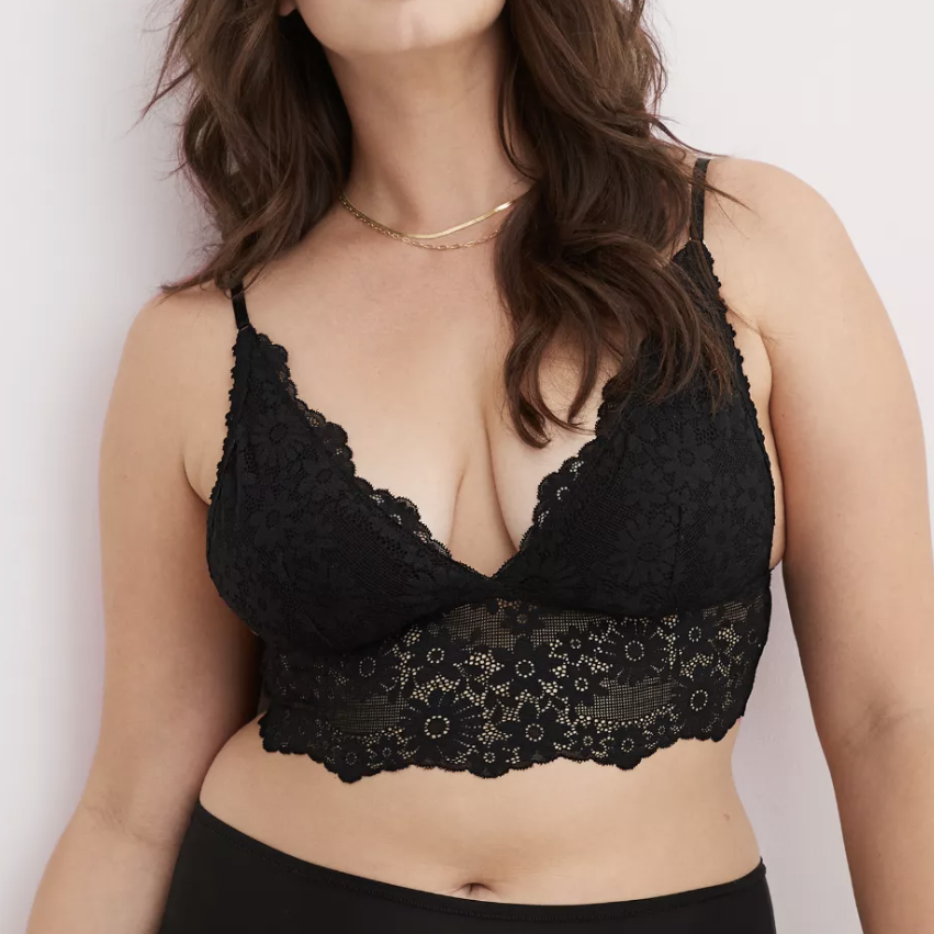Longline Bralette with Molded Cups