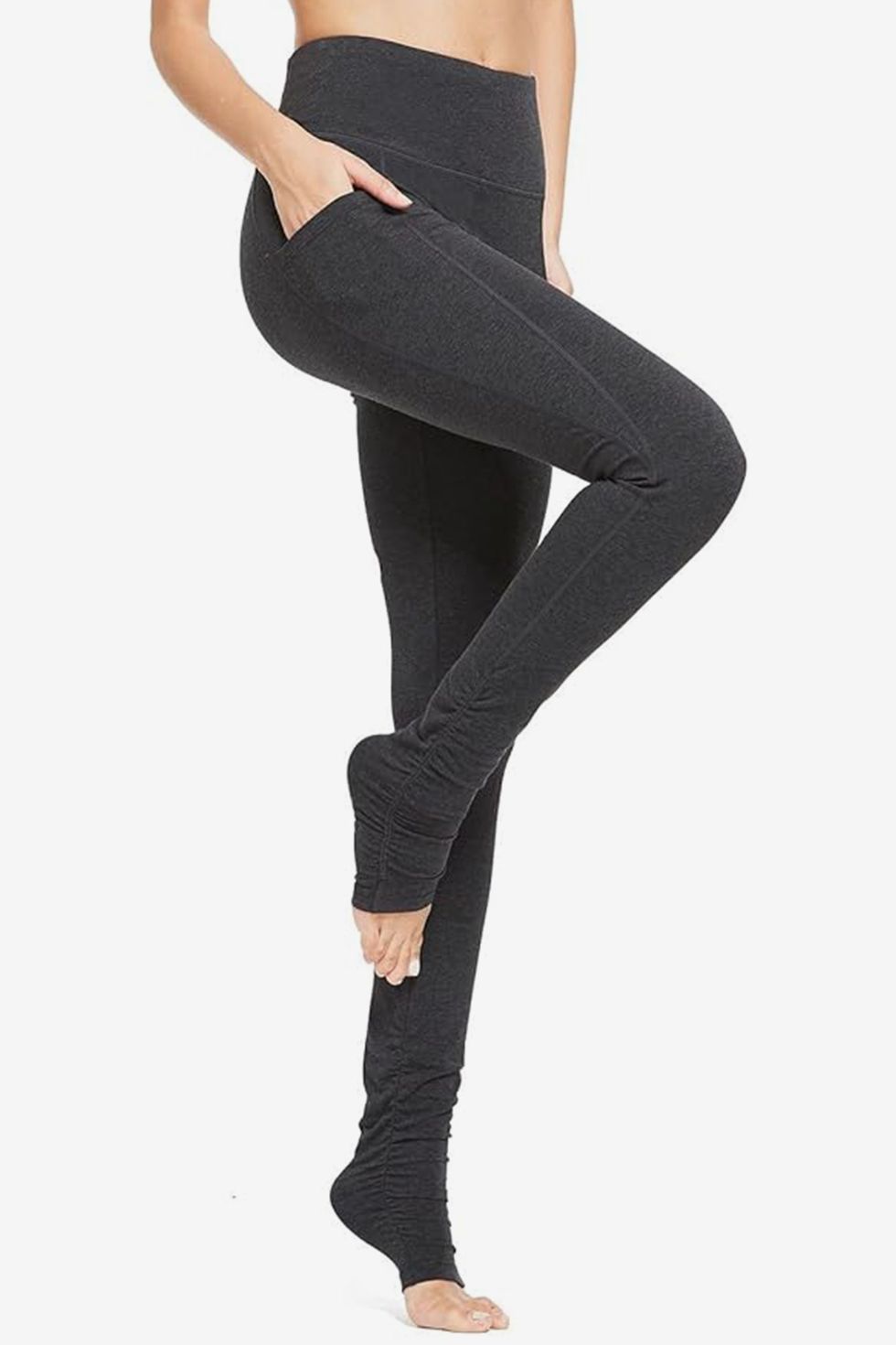 Yogalicious Squat Proof Fleece Lined High Waist Legging with