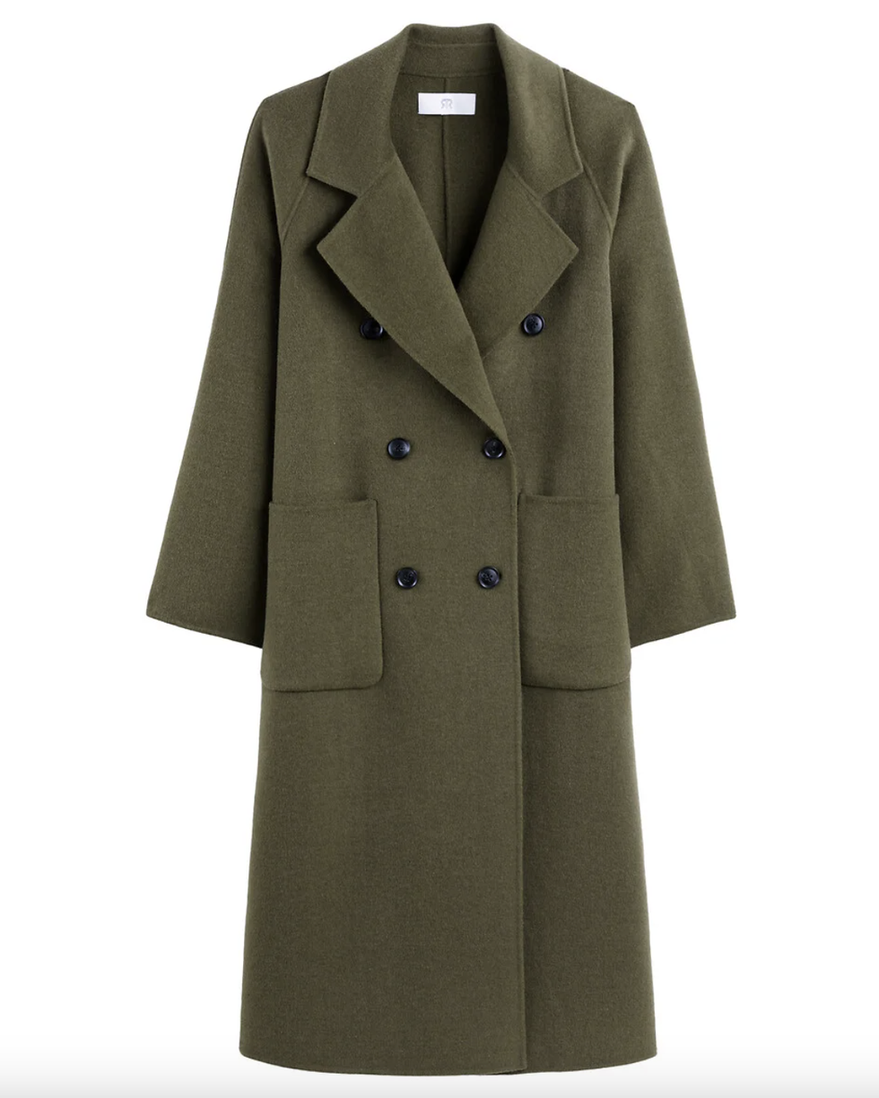 Recycled Wool Mix Coat