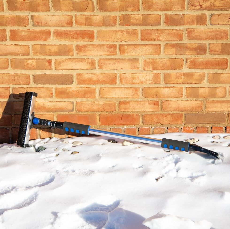 Snow Removal Broom Car Windshield Ice Scraper Glass Snow Brush