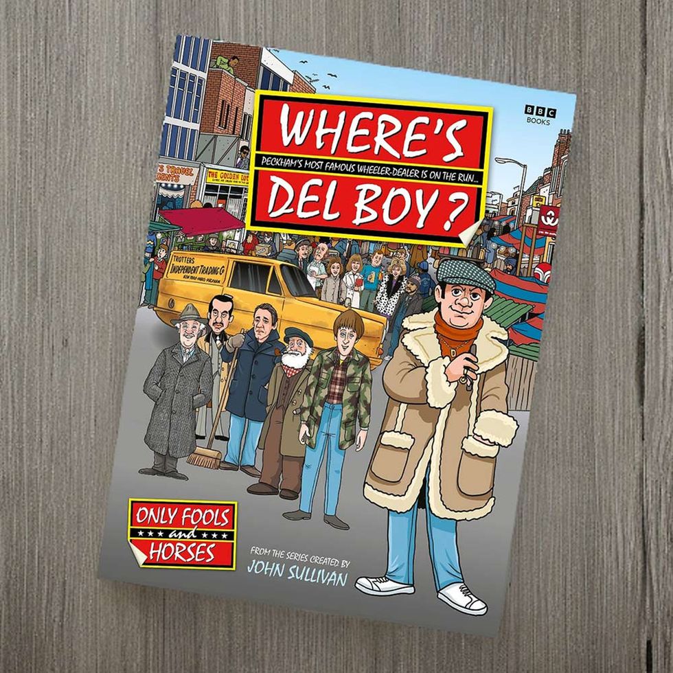 ¿Dónde está Delboy?  Libro de rompecabezas