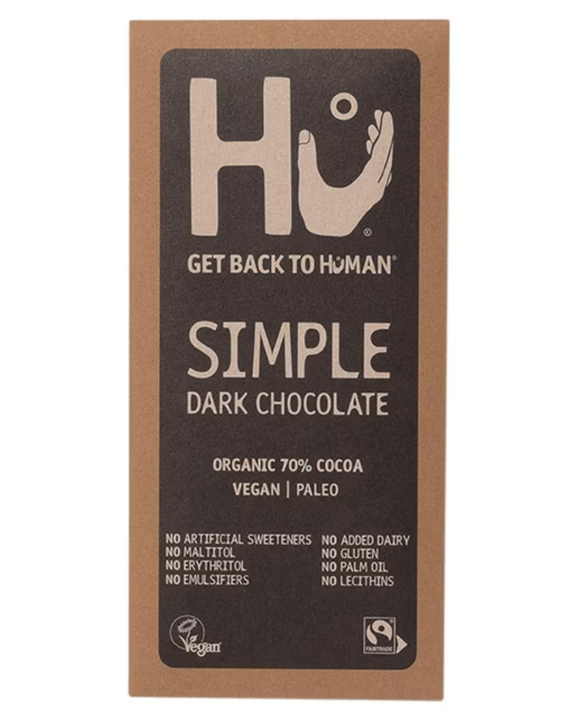 Hu Kitchen Simple Dark Chocolate Bar 60g