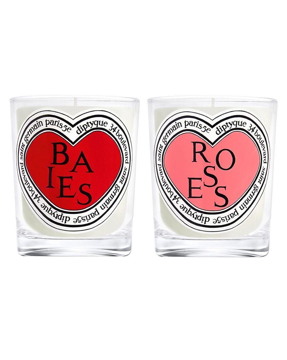 24 Le Valentines Baies and Roses Scented Candles 