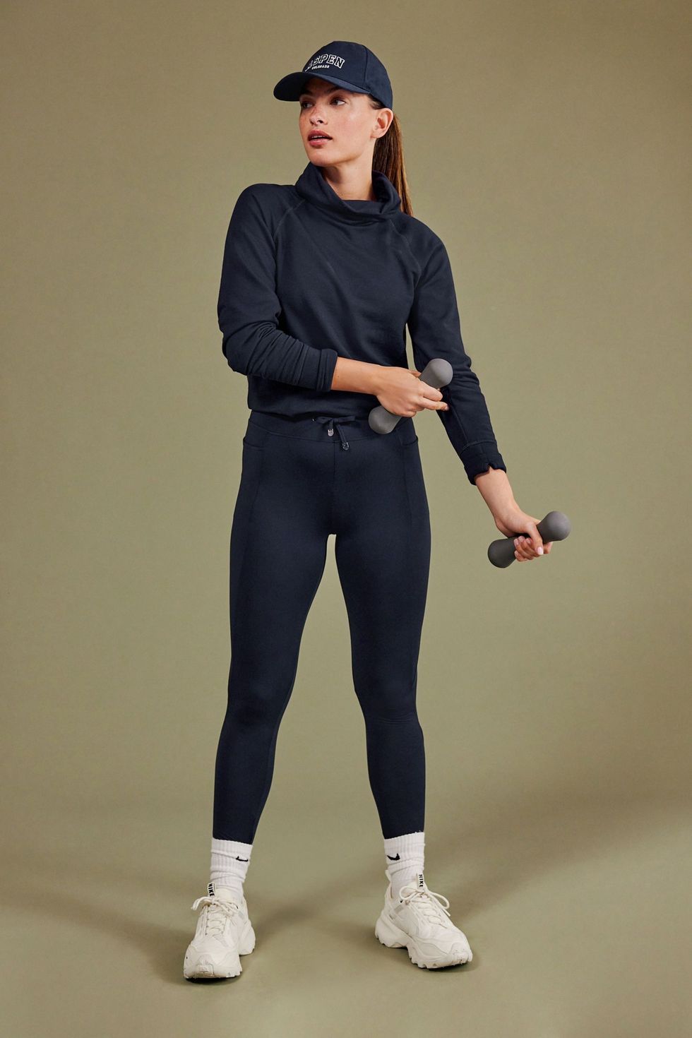 Buy Black Fleece Lined Thermal Tights from Next USA