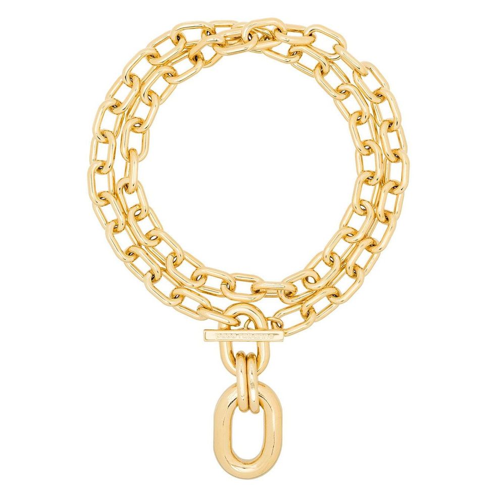 Double-Wrap Chain Necklace