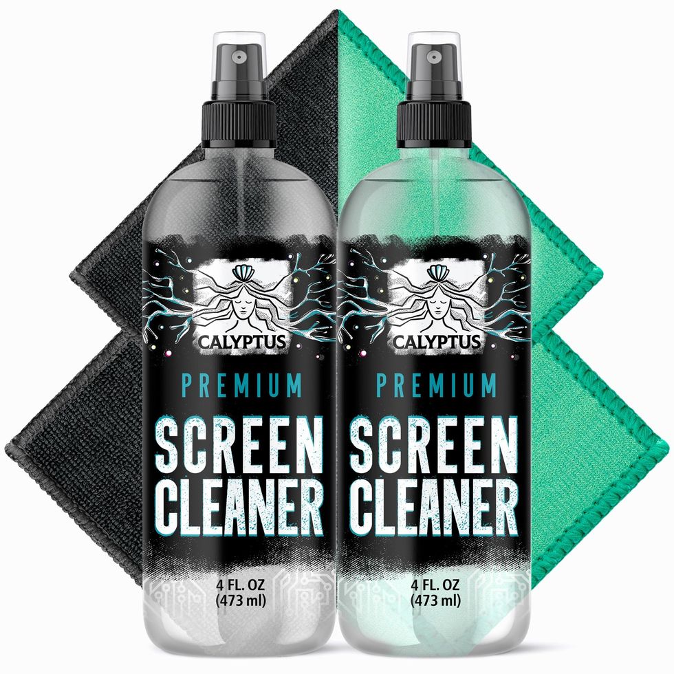 Screen Cleaner Touchscreen Mist Cleaner 3 in 1 Fingerprint-Proof Screen  Cleaner Spray Microfiber Cloth Reusable Monitor Cleaner for All device  screen