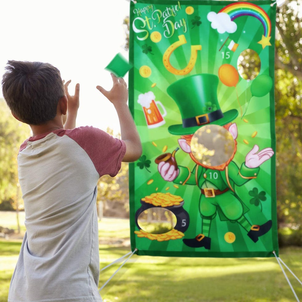 St. Patrick's Day Bean Bag Toss Game