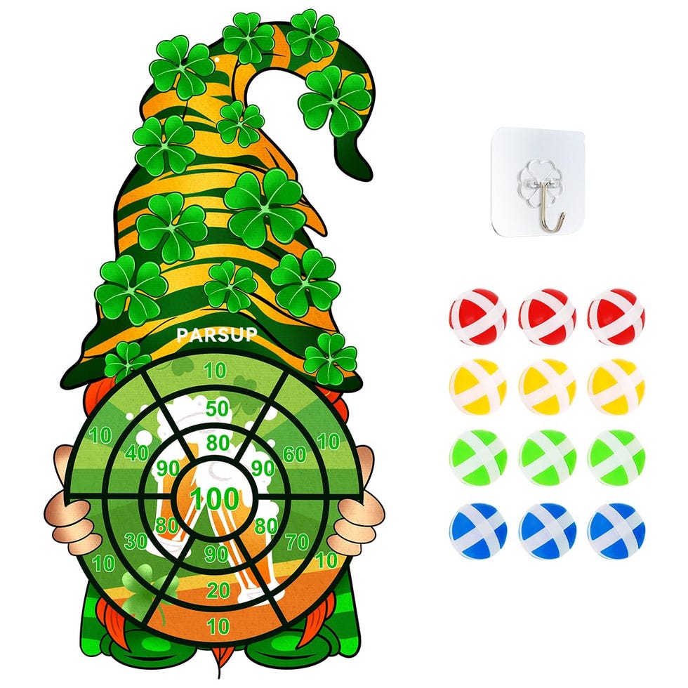 St Patrick's Day Dart Board Game Set