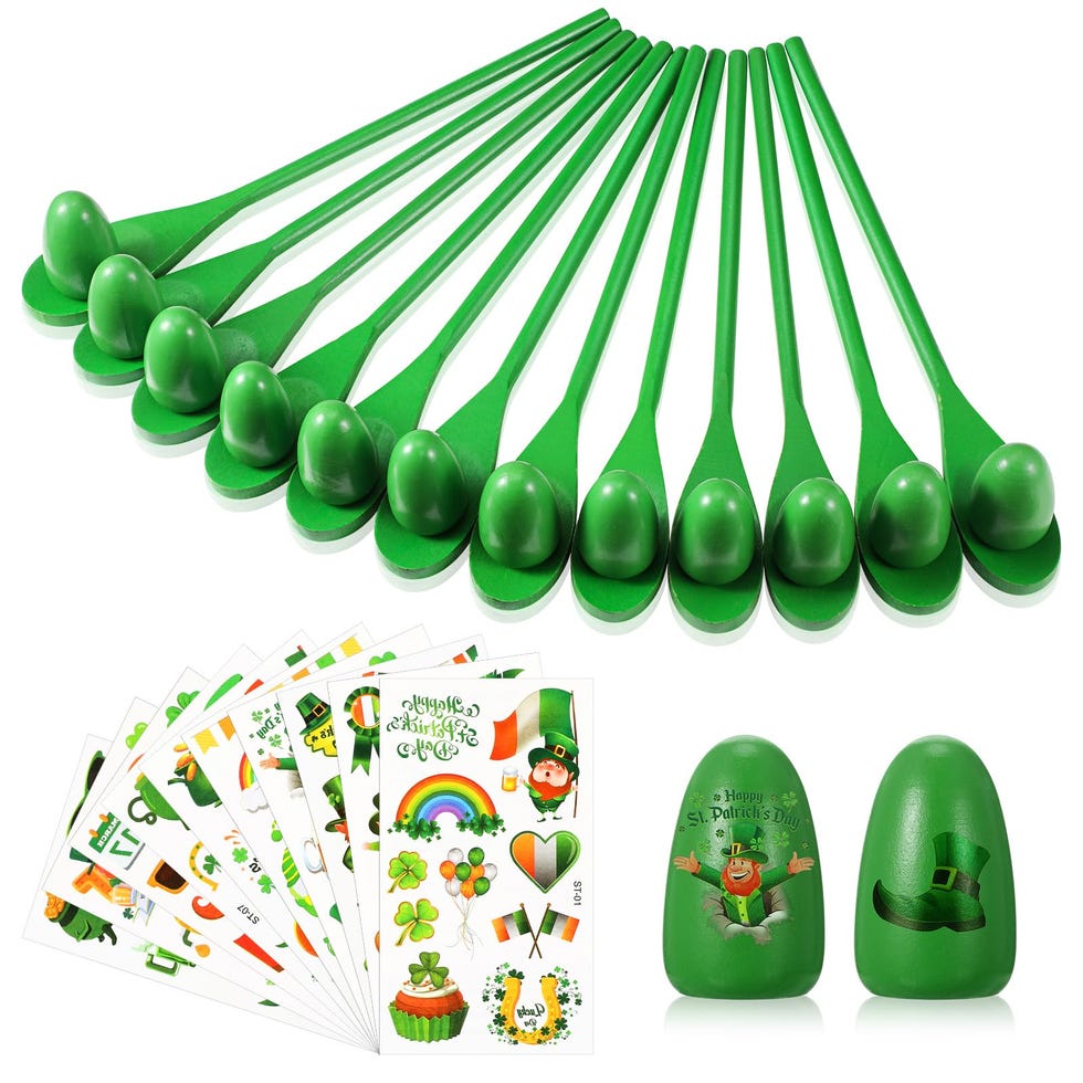 St. Patrick's Day Egg Spoon Race Game