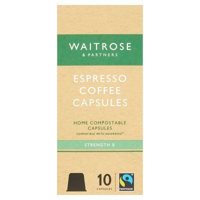 Waitrose Espresso Coffee Capsules