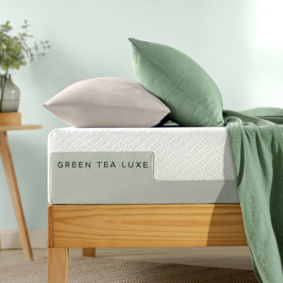 10 Inch Green Tea Luxe Memory Foam Mattress