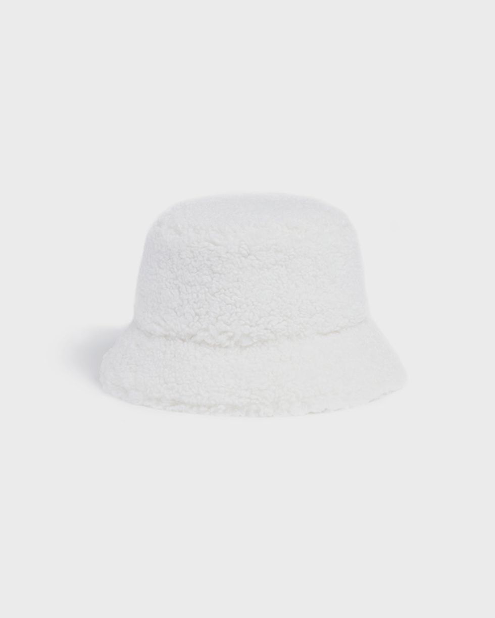 Amara Vegan Shearling Bucket Hat