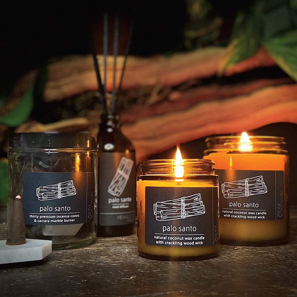 Handcrafted Wood Wick Candle 