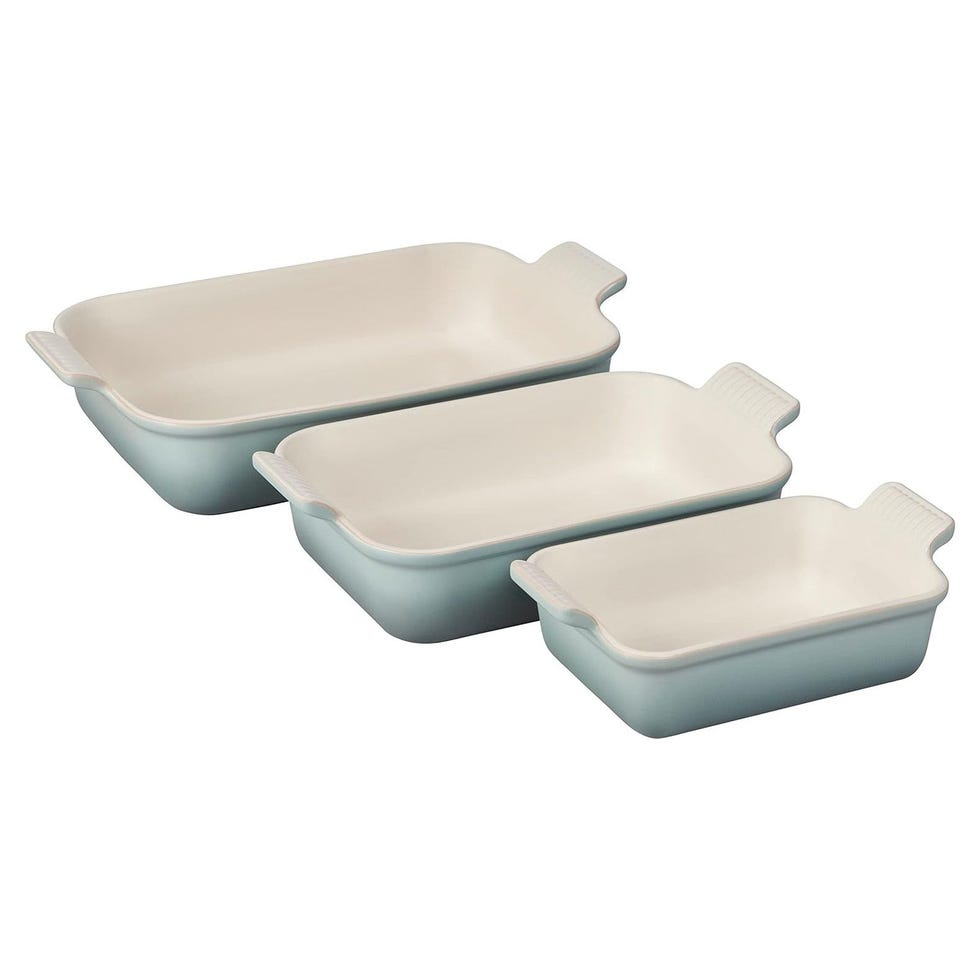 Stoneware Heritage Three-Piece Dish Set