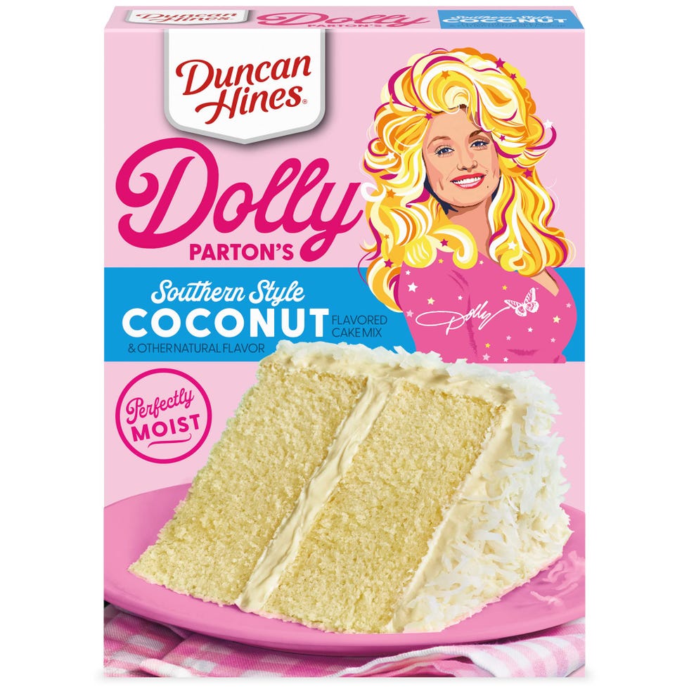 Dolly Parton's Favorite Southern-Style Coconut Flavored Cake Mix