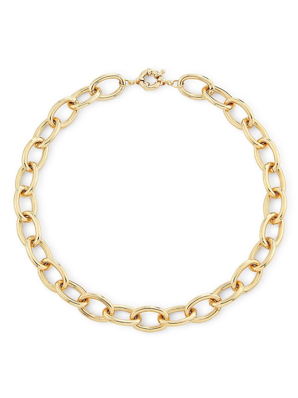 18K Gold-Plated Chain Necklace