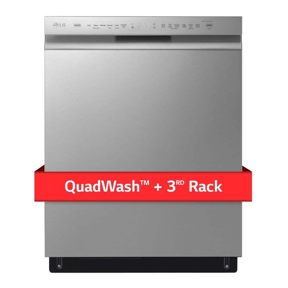 PrintProof Stainless Steel Front Control Dishwasher