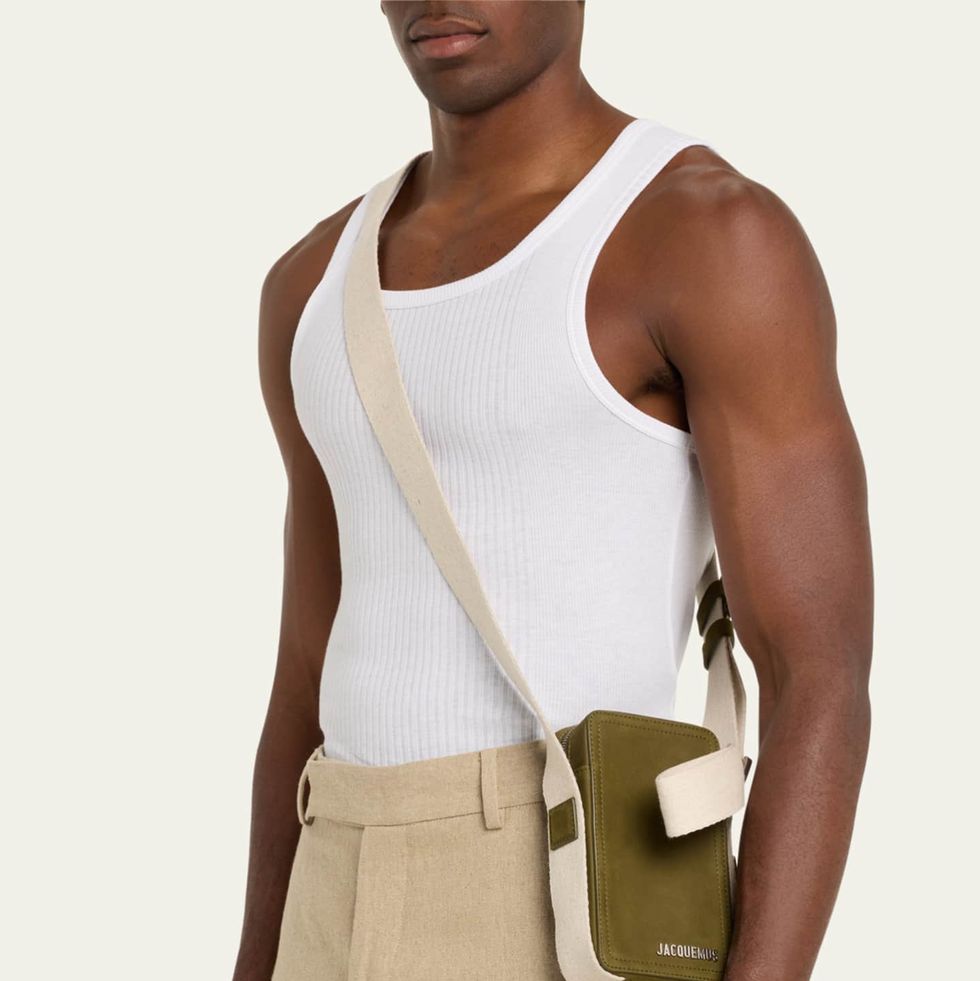 Men's Le Cuerda Vertical Crossbody Bag