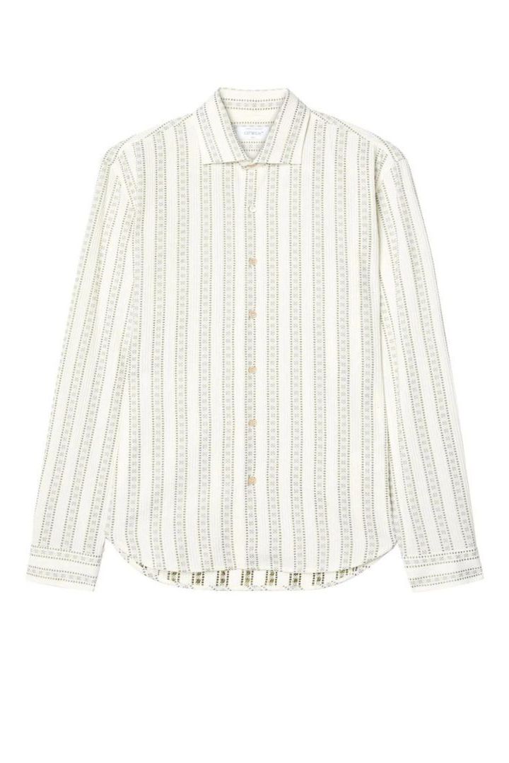 Off-White Arrow Stripes Western Shirt