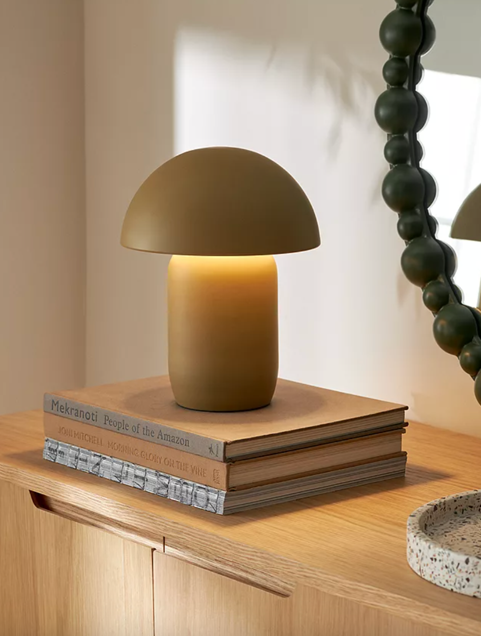 Mushroom Portable Dimmable Table Lamp