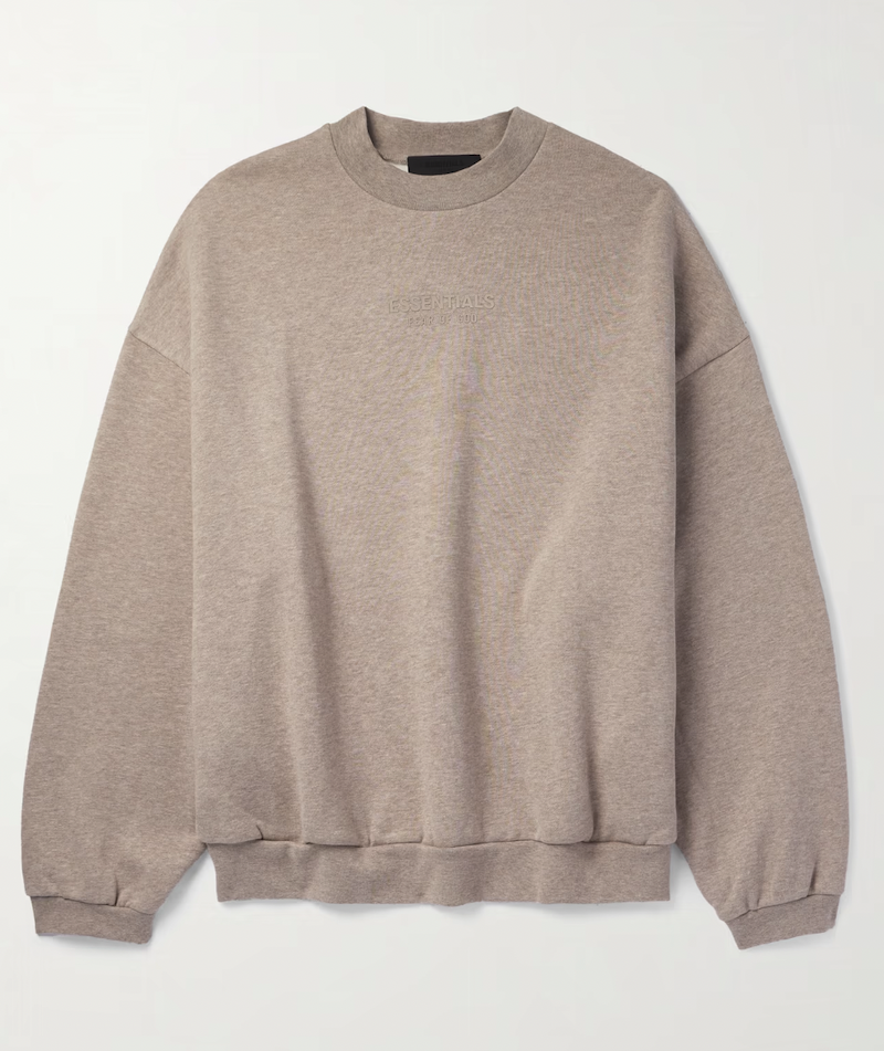 Logo-Appliquéd Cotton-Blend Jersey Sweatshirt